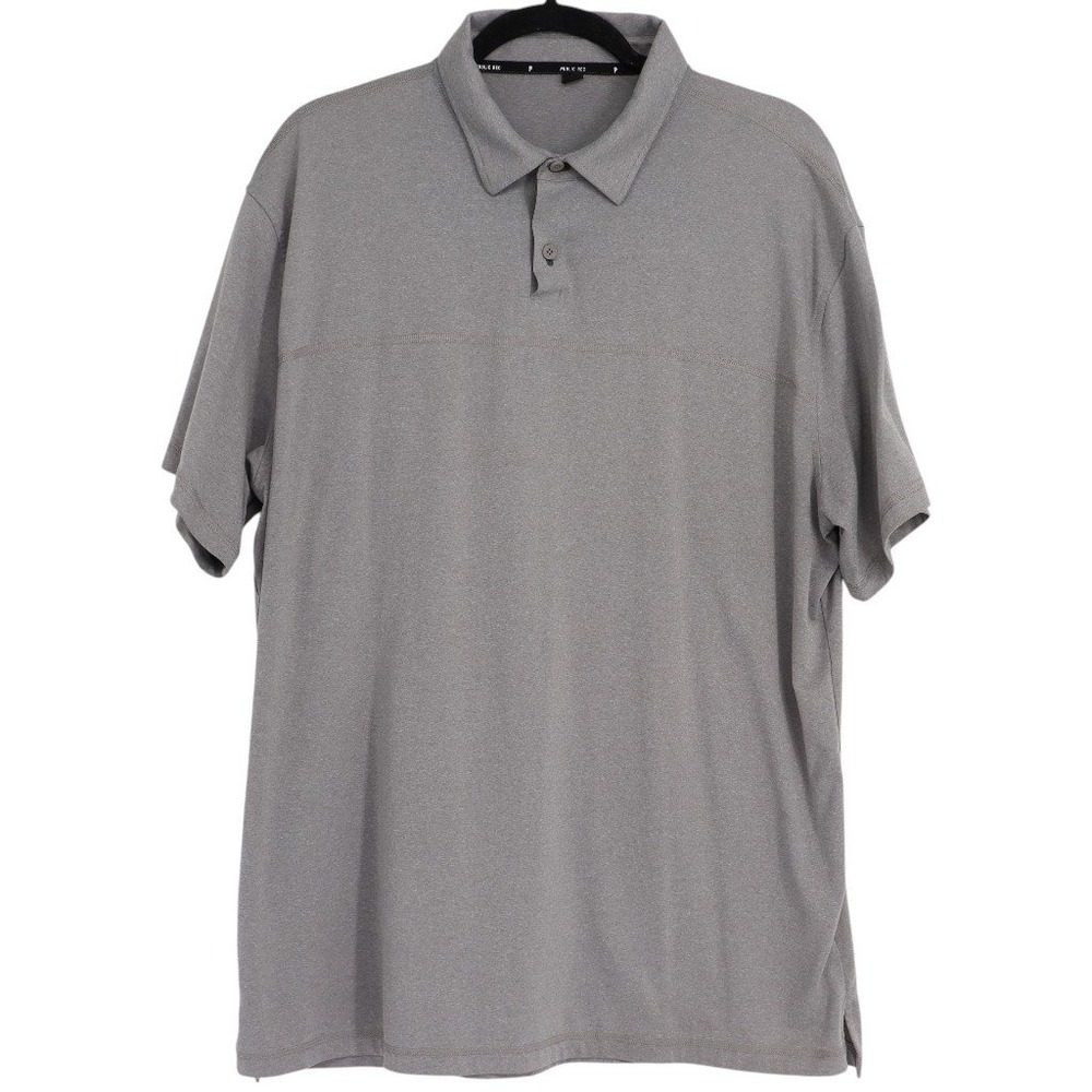 Public Rec Go-To Polo Mens XL Heather Grey Performance Short Sleeve Golf Shirt